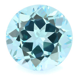 Topaasi sky blue 11,5 mm / 7,3 ct  kuvallisella aitoustodistuksella