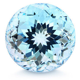 Topaasi sky blue 11,5 mm / 8,4 ct pyöreä