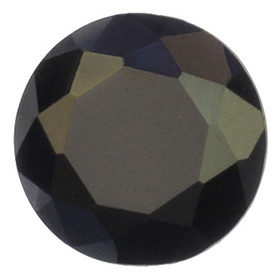 black spinel 2,5 mm / 0,1 ct round