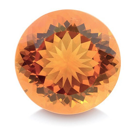 Brasilialainen citriini 9,2 mm / 2,77 ct pyöreä