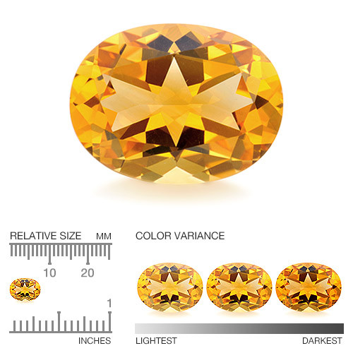 Brasilian Citriini 1ct