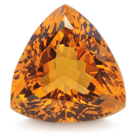 Citriini 9 x 8 mm / 2,4 ct  trillion kuvallisella aitoustodistuksella