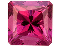 Rhodoliitti granaatti 4,5 mm 0,5 ct neliö