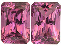 Emerald pair 6,5mm 2x 0,9 ct