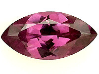Rhodoliitti granaatti 11 mm / 1,8 ct markiisihionta