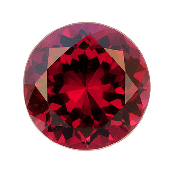 4,5mm loistava almandiini granaatti