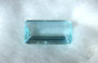 Akvamariini  4,9 ct baguette