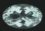 Akvamariini 6 mm / 0,4 ct ovaali 