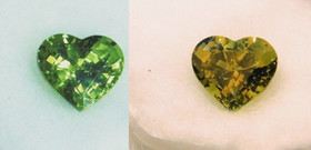 Aleksandriitti 1,9 ct sydän 