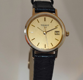 Tissot solid 14ct watch, all original