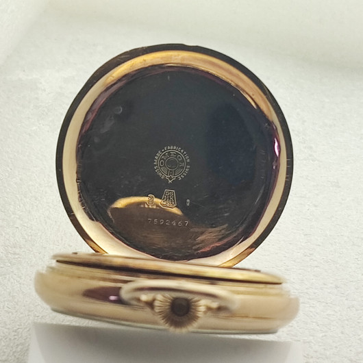 Omega Classic golden pocket watch