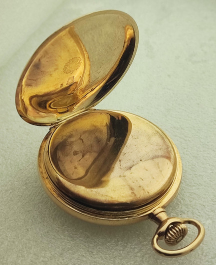 Omega Classic golden pocket watch