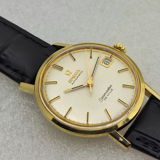Omega Seamaster De Ville 18ct golden automatic