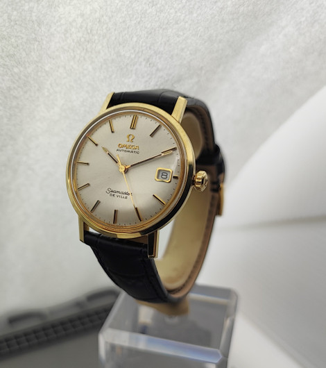 Omega Seamaster De Ville 18ct golden automatic
