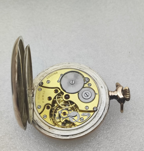 Zenith silver 17 jewels serviced