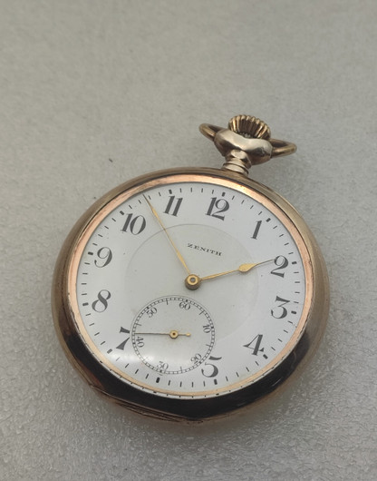Zenith silver 17 jewels serviced