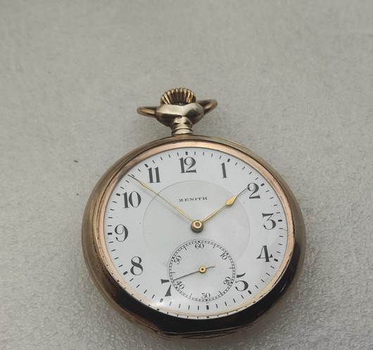 Zenith silver 17 jewels serviced