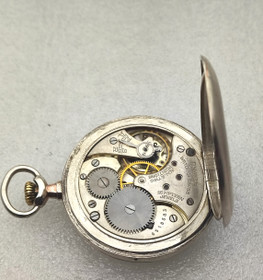 Omega Classic vintage silver rare cal 40.6.L , serviced