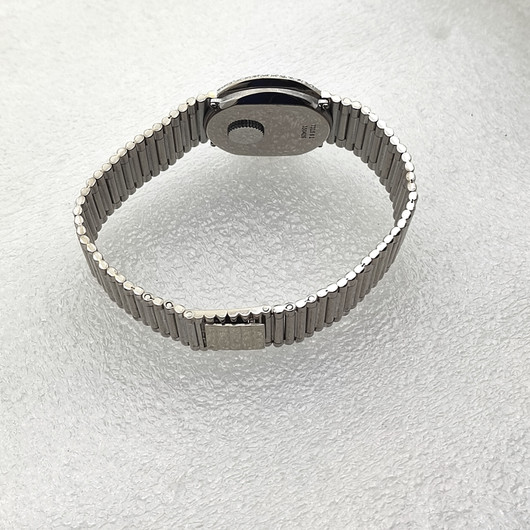 Piaget 18ct valko kultainen timantti ranneke kello