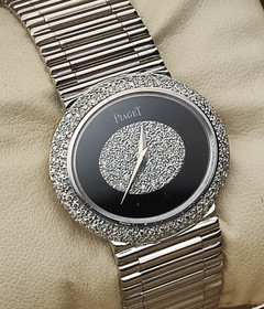 Piaget 18ct golden diamond bracelet watch