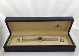 Rolex  vintage 18ct golden Diamond bracelet watch