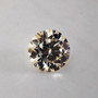 Moissanite round 2,6ct / champagne