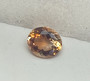 Imperial Topaz rarity 13 x 11 mm / 7,6 ct oval