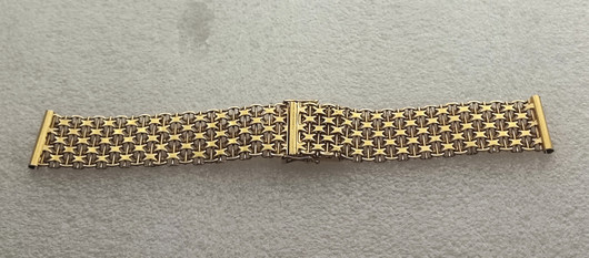 18ct golden bracelet