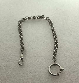 silver vintage  pocket watch  