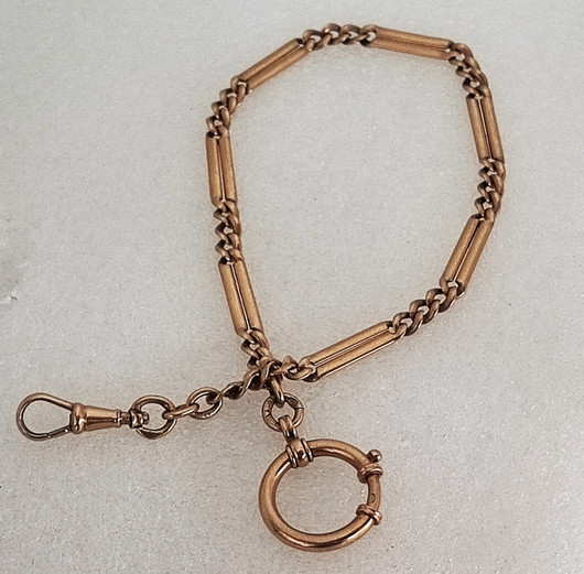 18ct / 20,5gr kultaa taskukellon perät / ketjut / ketju / hihna