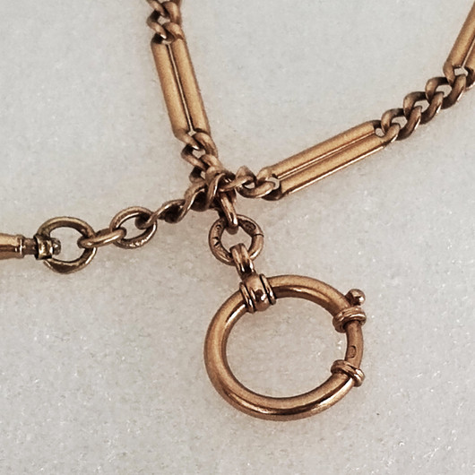 18ct / 20,5gr kultaa taskukellon perät / ketjut / ketju / hihna