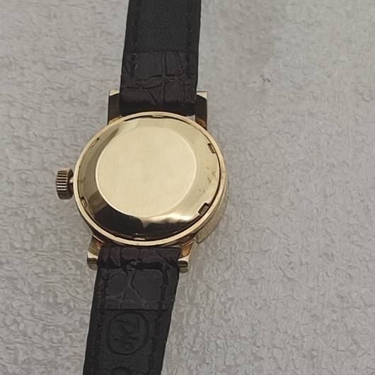 14ct golden Omega De Ville automatic 