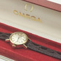 14ct golden Omega De Ville automatic 