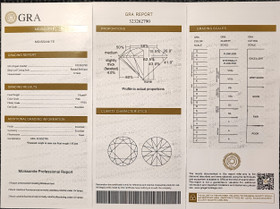 Moissaniitti 6,5mm pinkki briljantti