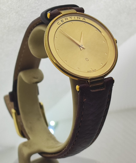 Certina tyylikäs vintage pukukello 