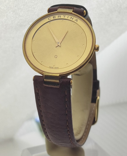 Certina tyylikäs vintage pukukello 