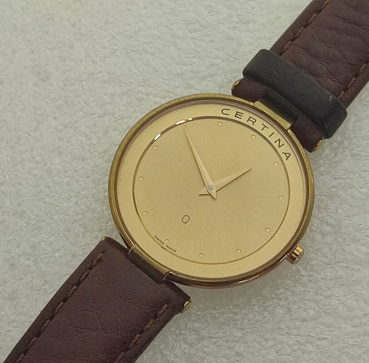 Certina tyylikäs vintage pukukello 
