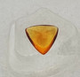 Citrine 1,2 ct, triangle with cerificate