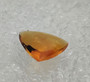 Citrine 1,2 ct, triangle with cerificate