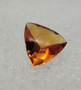 Citrine 1,2 ct, triangle with cerificate