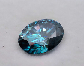 Moissaniitti 2ct sapphire blue