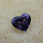 Sapphire 1,3 ct heart , multicolor