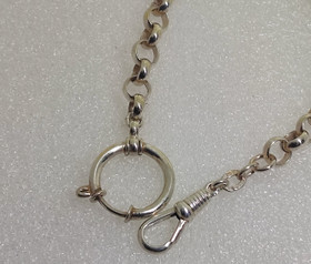 silver vintage  pocket watch  