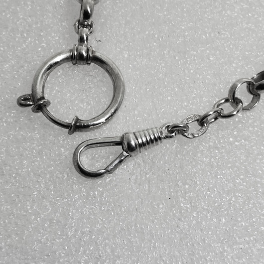 silver vintage  pocket watch  