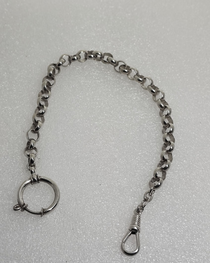 silver vintage  pocket watch  