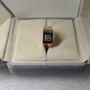 Vintage diamond gold ring  