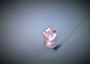 Luonnon Zircon 9 mm / 5 ct pinkki briljanttii, kuvallisella laatutodistuksella