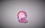 Luonnon Zircon 9 mm / 5 ct pinkki briljanttii, kuvallisella laatutodistuksella