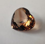 Imperial topaz 13 ct erikoisuus sydän