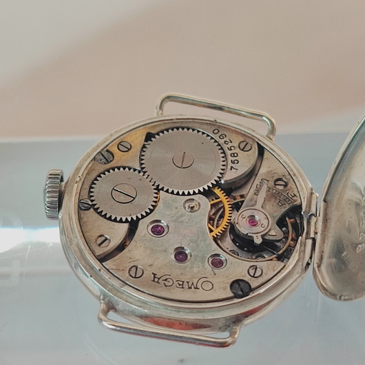 Omega ultra rare SILVER CAL 28,75 T2 from 30s  